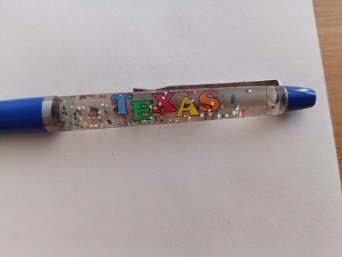 Vintage floaty ballpoint pen - ballpoint,